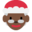 Mrs Claus, dark skin tone